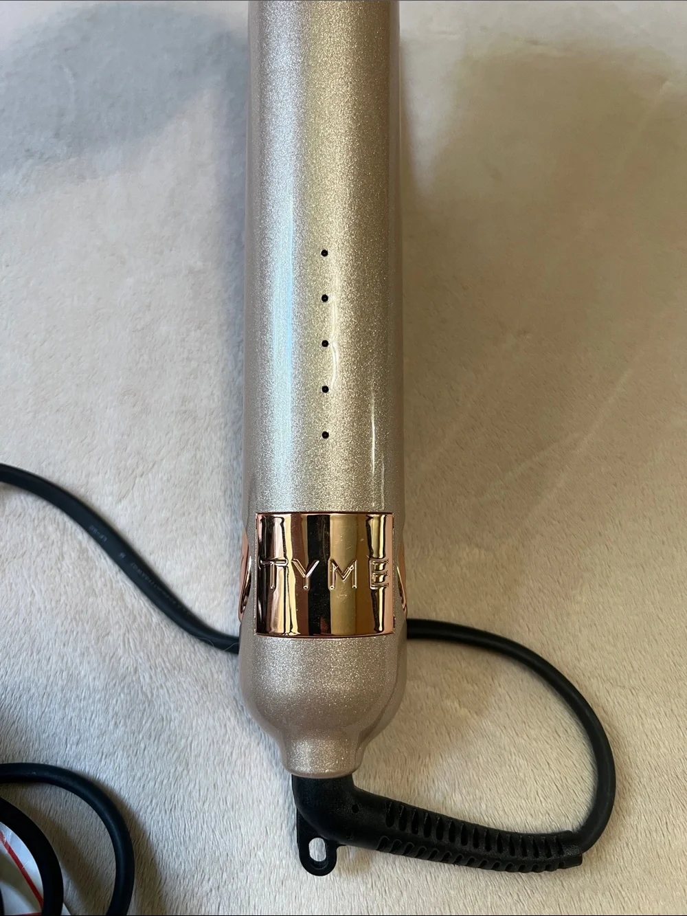 TYME Iron Pro 2-in-1 Hair Tool. Rose Gold